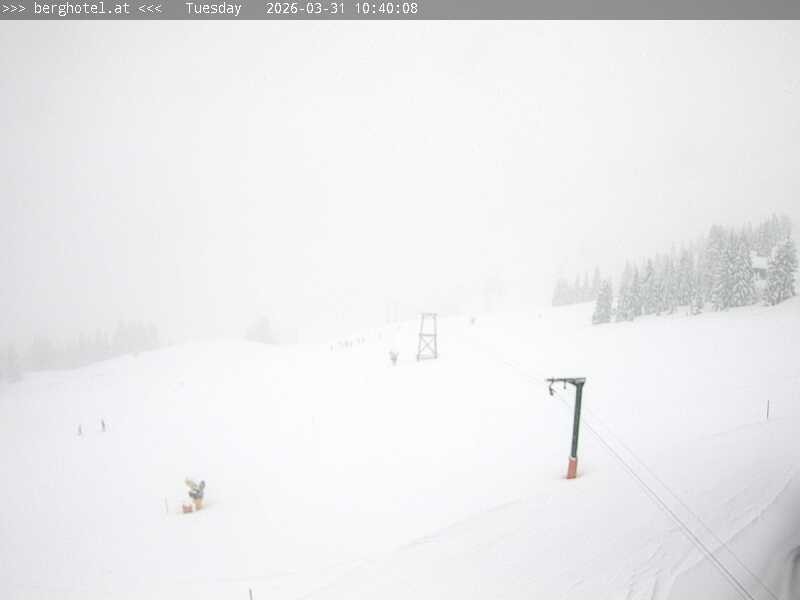 Archiv Foto Webcam Saalbach Hinterglemm - Berghotel Seidl-Alm