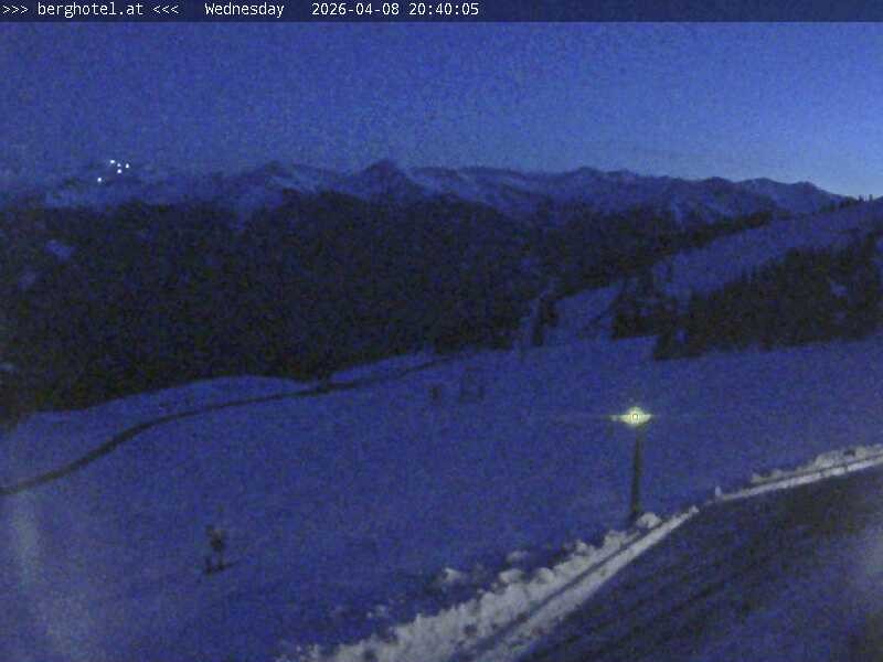 Archived image Webcam Saalbach - View from Seidl Alm