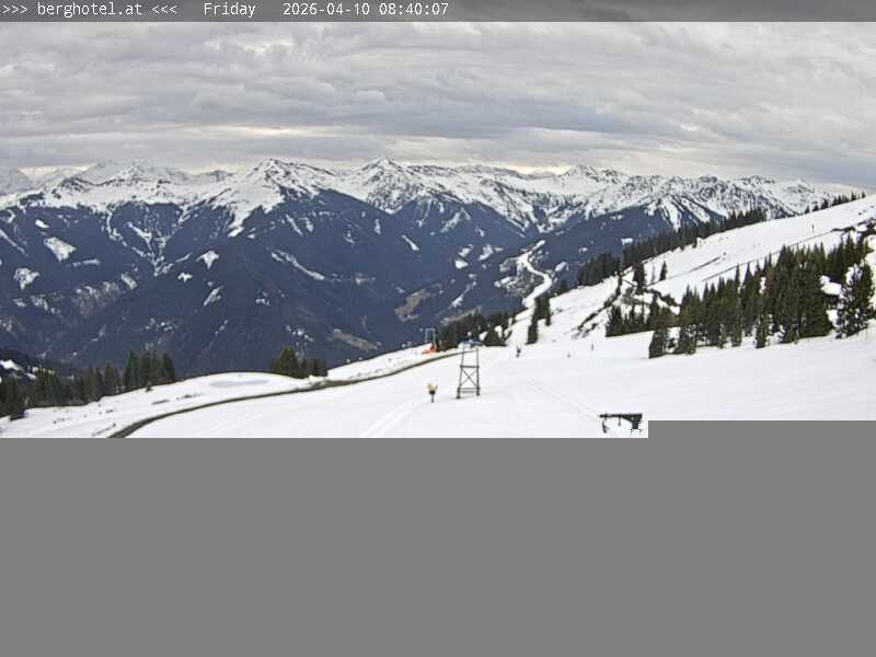 Archiv Foto Webcam Saalbach Hinterglemm - Berghotel Seidl-Alm