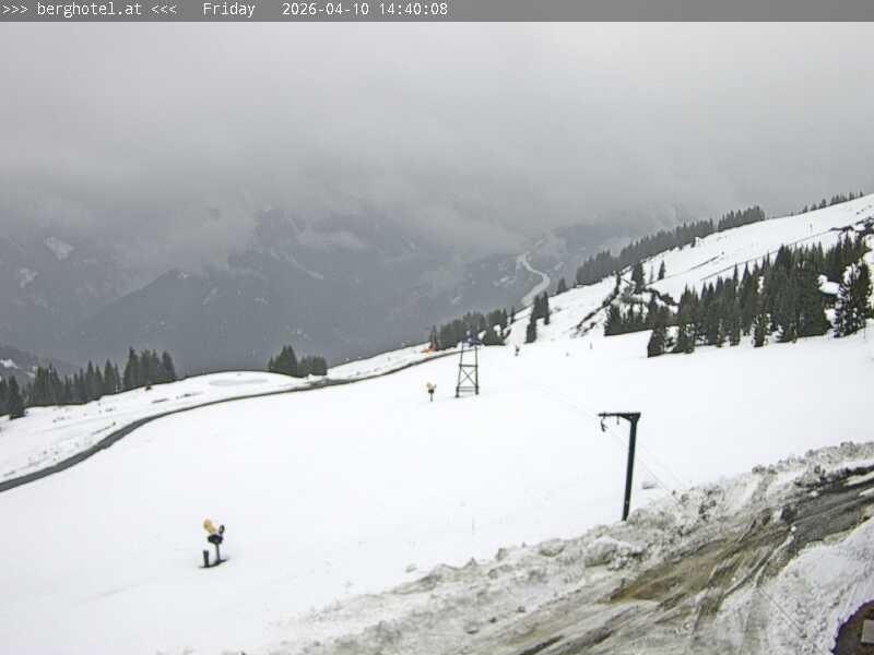 Archiv Foto Webcam Saalbach Hinterglemm - Berghotel Seidl-Alm