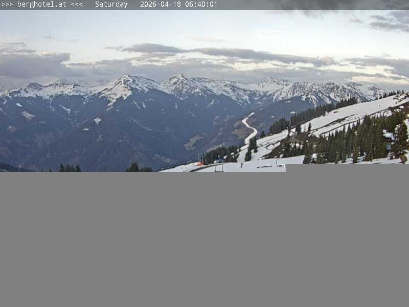 Archiv Foto Webcam Saalbach Hinterglemm - Berghotel Seidl-Alm