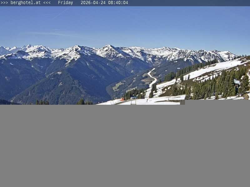 Archiv Foto Webcam Saalbach Hinterglemm - Berghotel Seidl-Alm