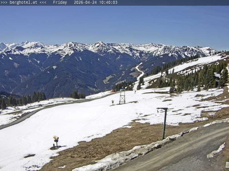 Archiv Foto Webcam Saalbach Hinterglemm - Berghotel Seidl-Alm