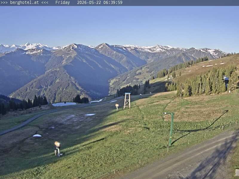 Archiv Foto Webcam Saalbach Hinterglemm - Berghotel Seidl-Alm