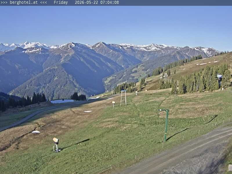 Archiv Foto Webcam Saalbach Hinterglemm - Berghotel Seidl-Alm