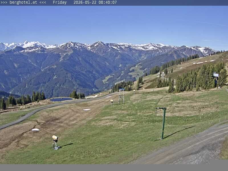 Archiv Foto Webcam Saalbach Hinterglemm - Berghotel Seidl-Alm