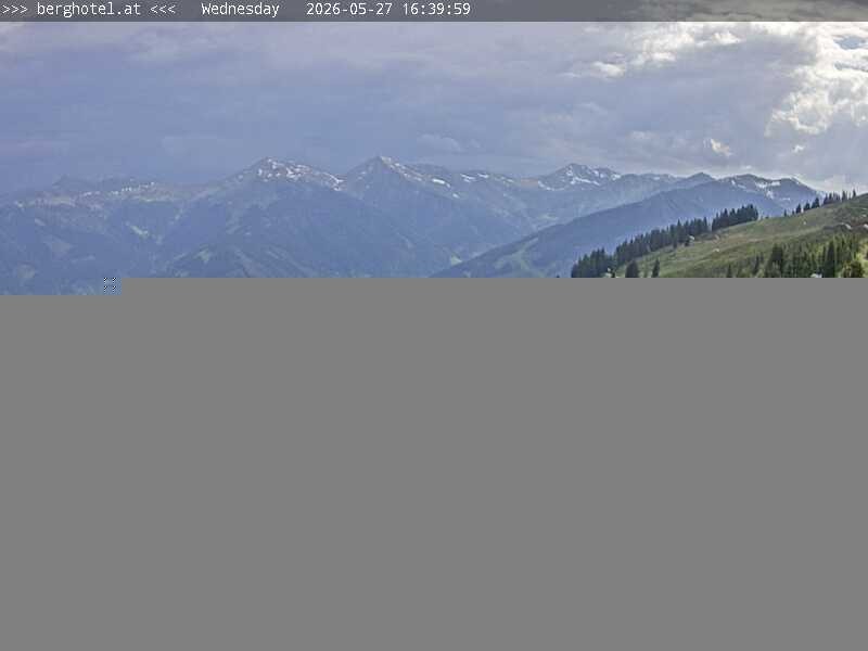 Archived image Webcam Saalbach - View from Seidl Alm
