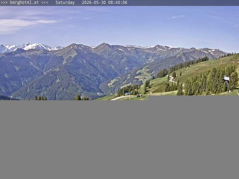 Archiv Foto Webcam Saalbach Hinterglemm - Berghotel Seidl-Alm
