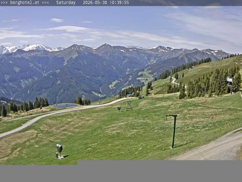 Archiv Foto Webcam Saalbach Hinterglemm - Berghotel Seidl-Alm