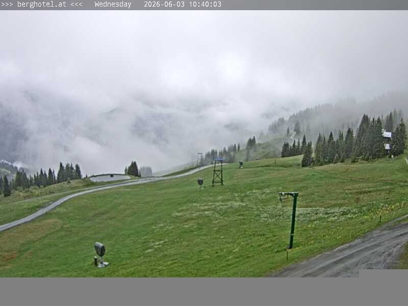 Archived image Webcam Saalbach - View from Seidl Alm