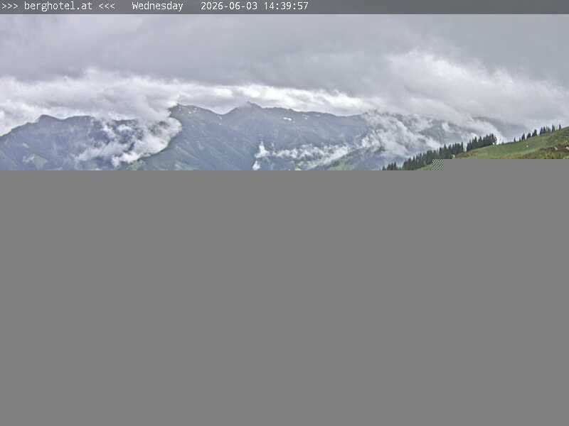 Archiv Foto Webcam Saalbach Hinterglemm - Berghotel Seidl-Alm