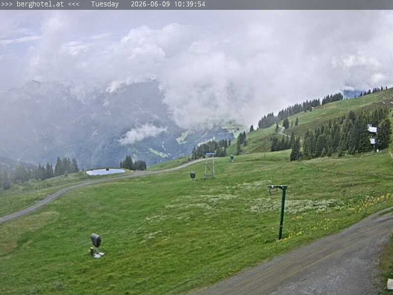 Archiv Foto Webcam Saalbach Hinterglemm - Berghotel Seidl-Alm