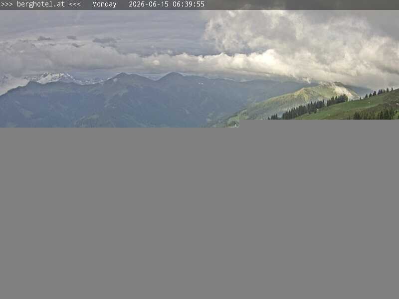 Archived image Webcam Saalbach - View from Seidl Alm