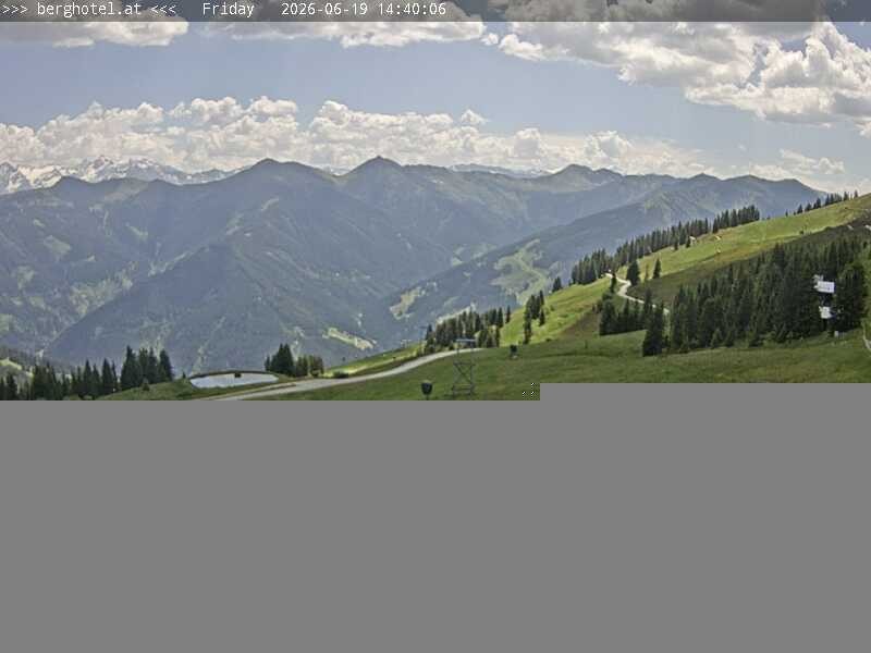 Archiv Foto Webcam Saalbach Hinterglemm - Berghotel Seidl-Alm