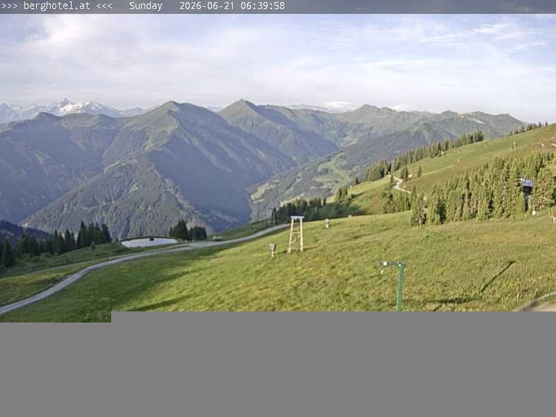 Archiv Foto Webcam Saalbach Hinterglemm - Berghotel Seidl-Alm