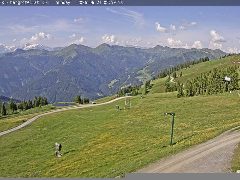 Archiv Foto Webcam Saalbach Hinterglemm - Berghotel Seidl-Alm