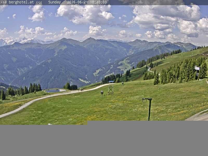 Archiv Foto Webcam Saalbach Hinterglemm - Berghotel Seidl-Alm
