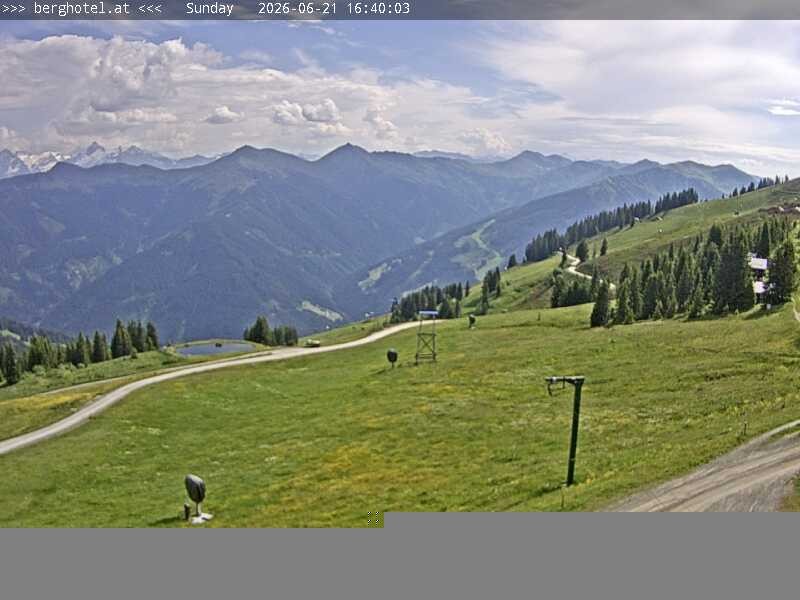 Archiv Foto Webcam Saalbach Hinterglemm - Berghotel Seidl-Alm