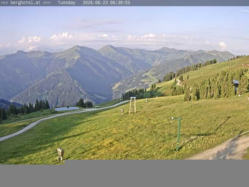 Archiv Foto Webcam Saalbach Hinterglemm - Berghotel Seidl-Alm
