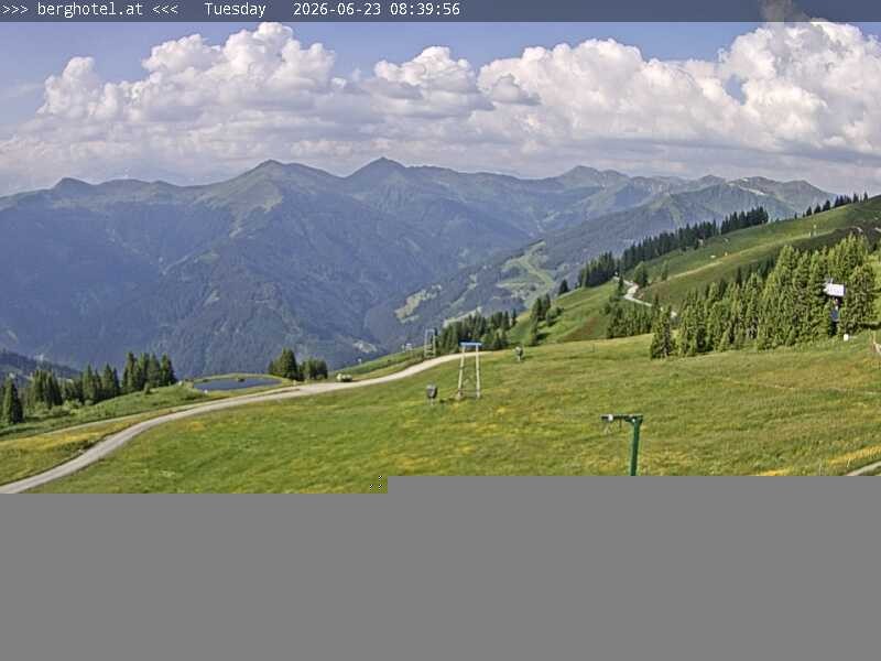 Archiv Foto Webcam Saalbach Hinterglemm - Berghotel Seidl-Alm