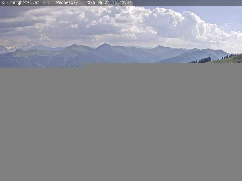 Archived image Webcam Saalbach - View from Seidl Alm