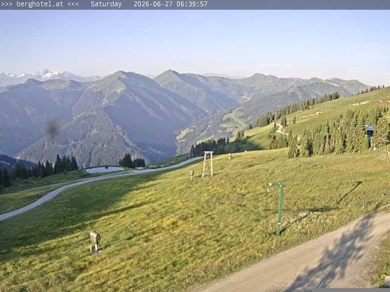 Archiv Foto Webcam Saalbach Hinterglemm - Berghotel Seidl-Alm