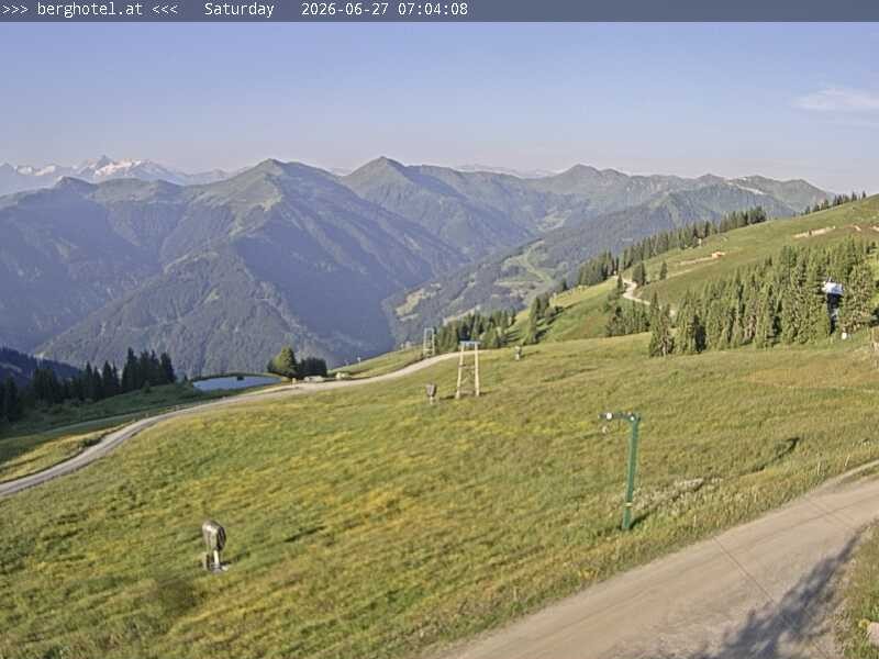 Archiv Foto Webcam Saalbach Hinterglemm - Berghotel Seidl-Alm