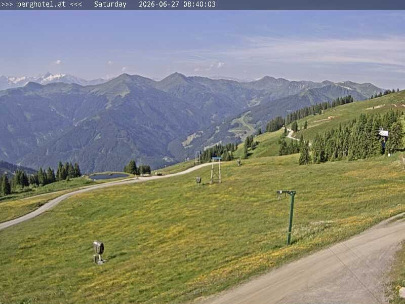 Archiv Foto Webcam Saalbach Hinterglemm - Berghotel Seidl-Alm