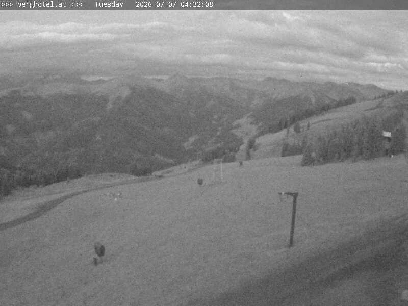 Archived image Webcam Saalbach - View from Seidl Alm