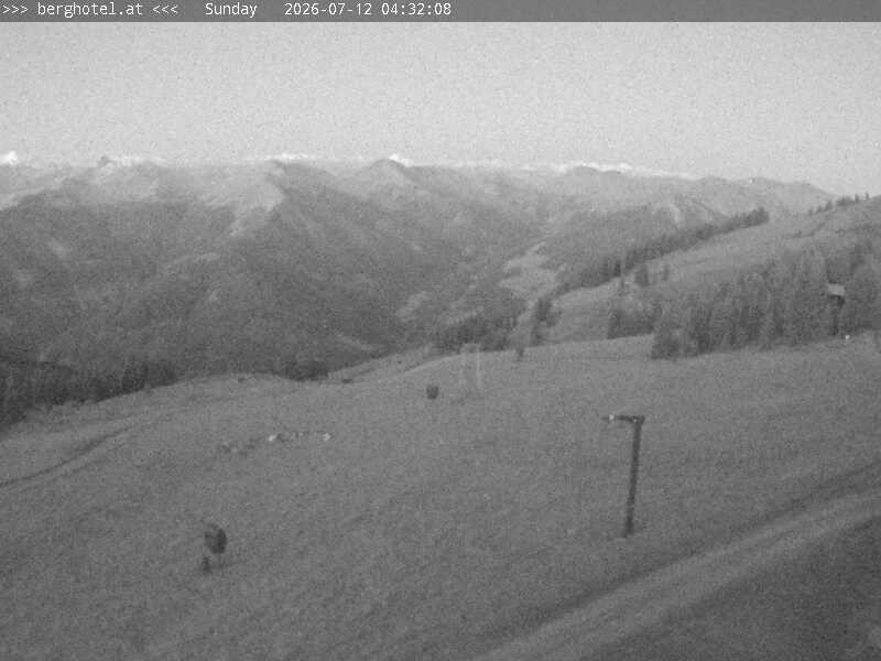 Archived image Webcam Saalbach - View from Seidl Alm