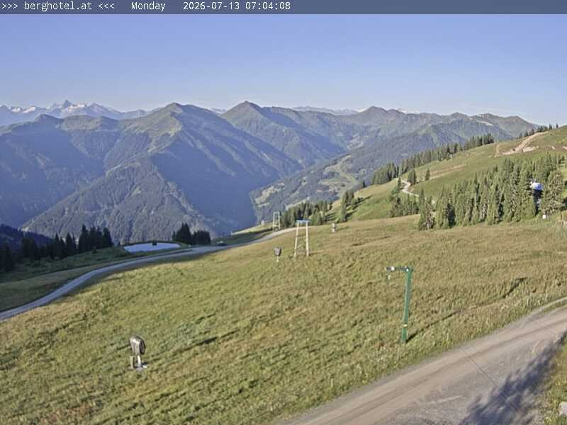 Archiv Foto Webcam Saalbach Hinterglemm - Berghotel Seidl-Alm