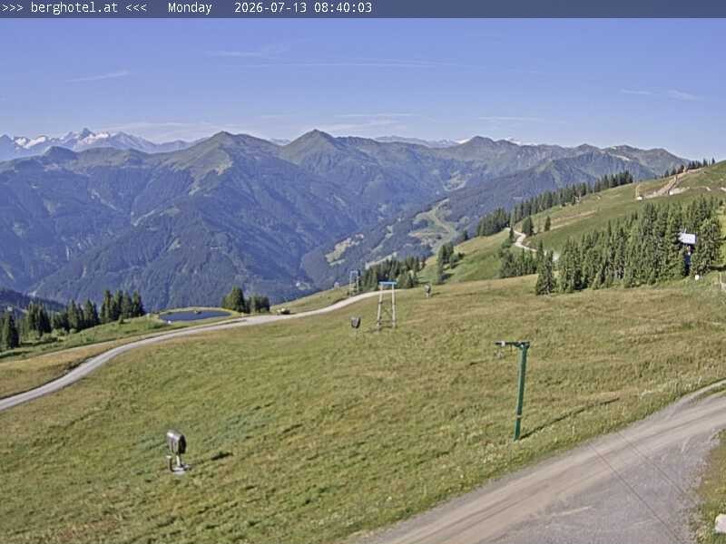 Archiv Foto Webcam Saalbach Hinterglemm - Berghotel Seidl-Alm