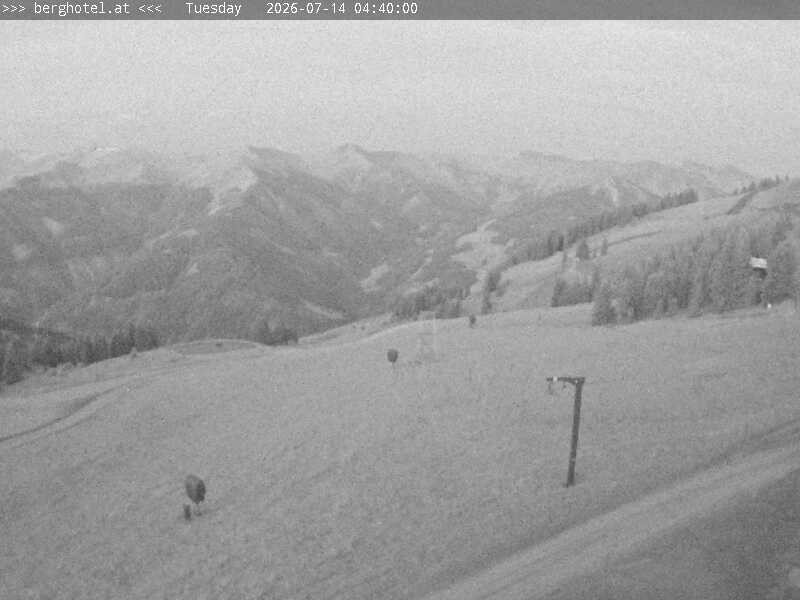 Archiv Foto Webcam Saalbach Hinterglemm - Berghotel Seidl-Alm