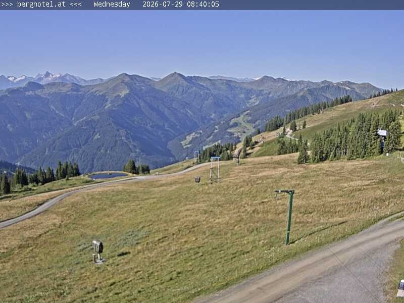 Archiv Foto Webcam Saalbach Hinterglemm - Berghotel Seidl-Alm