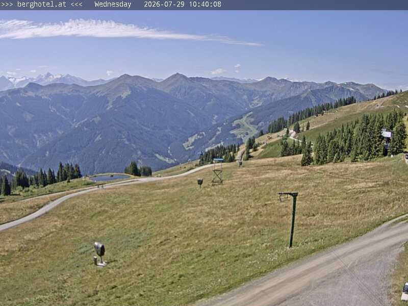 Archiv Foto Webcam Saalbach Hinterglemm - Berghotel Seidl-Alm