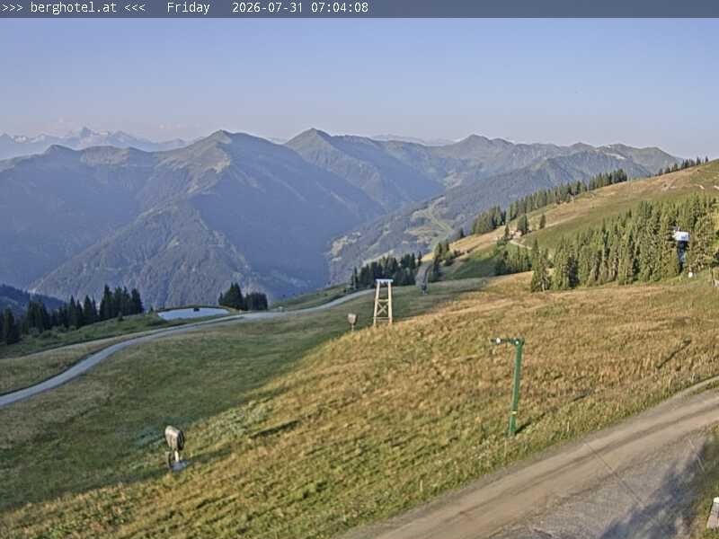 Archiv Foto Webcam Saalbach Hinterglemm - Berghotel Seidl-Alm