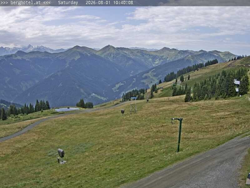 Archiv Foto Webcam Saalbach Hinterglemm - Berghotel Seidl-Alm