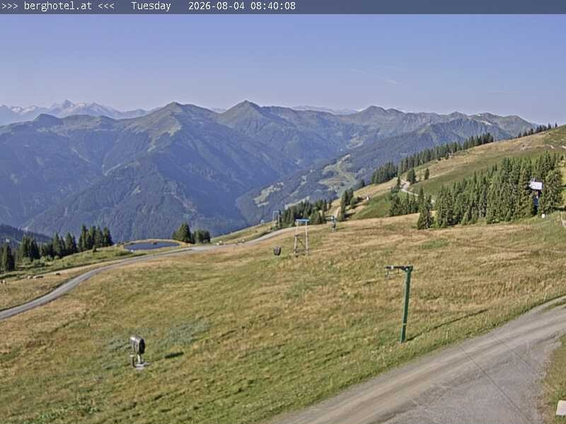Archiv Foto Webcam Saalbach Hinterglemm - Berghotel Seidl-Alm