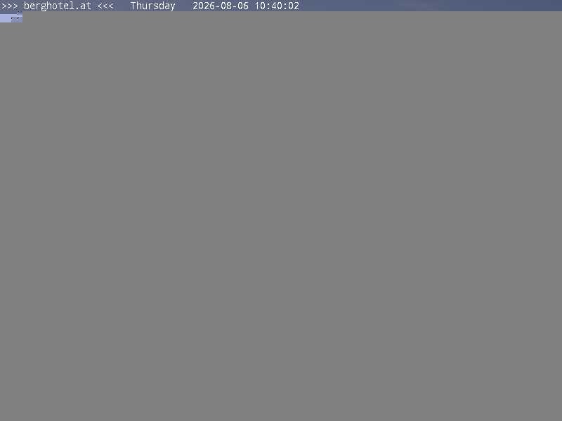 Archiv Foto Webcam Saalbach Hinterglemm - Berghotel Seidl-Alm