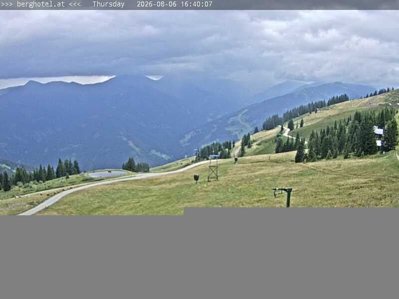 Archiv Foto Webcam Saalbach Hinterglemm - Berghotel Seidl-Alm
