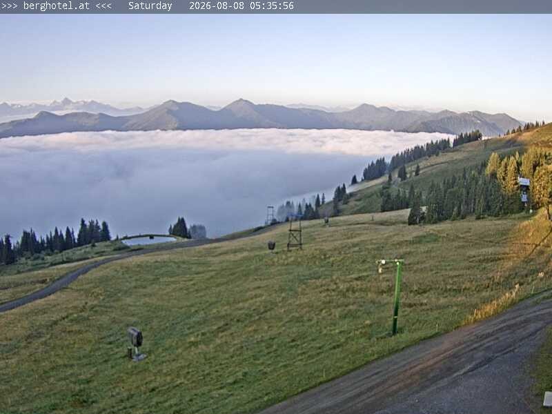 Archived image Webcam Saalbach - View from Seidl Alm