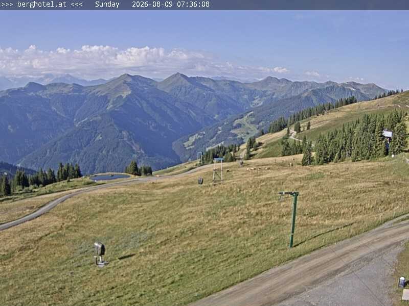 Archiv Foto Webcam Saalbach Hinterglemm - Berghotel Seidl-Alm