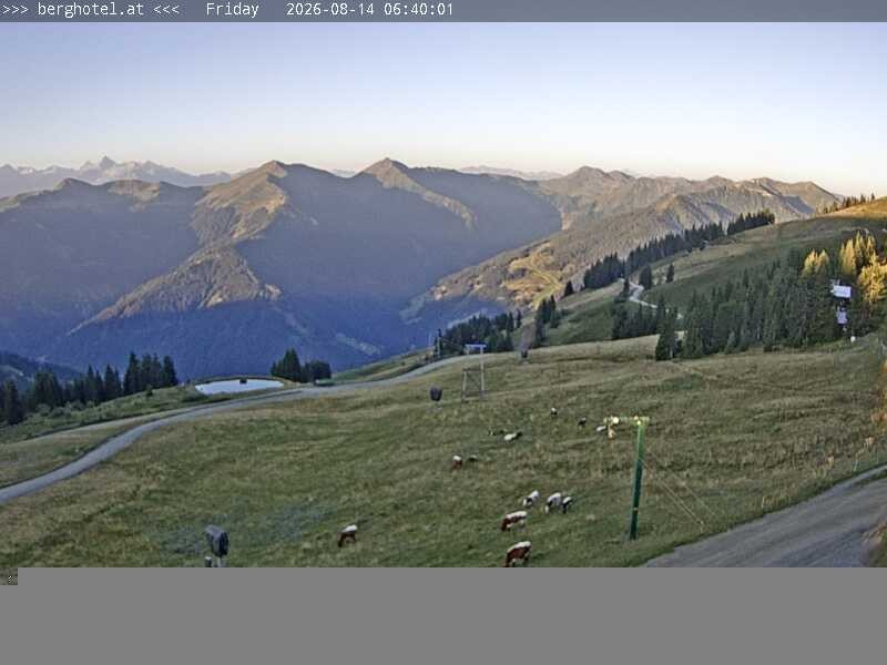 Archiv Foto Webcam Saalbach Hinterglemm - Berghotel Seidl-Alm