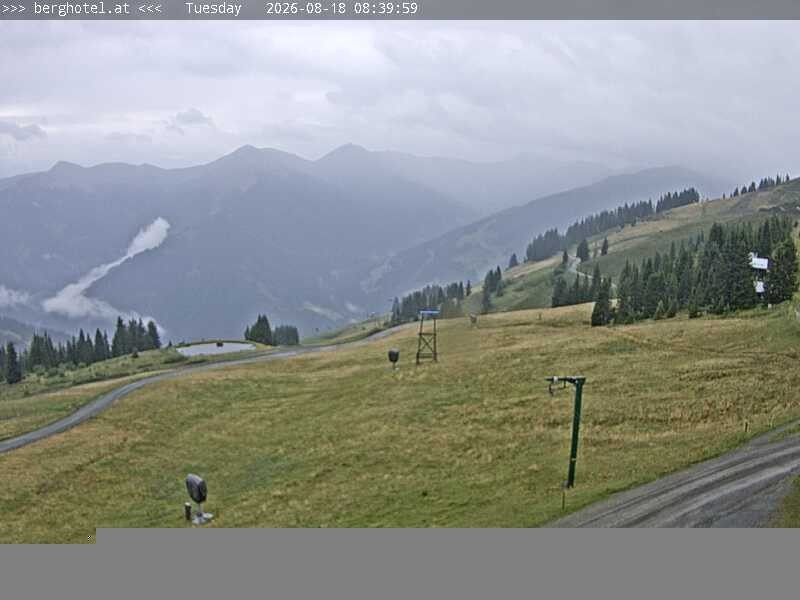 Archiv Foto Webcam Saalbach Hinterglemm - Berghotel Seidl-Alm