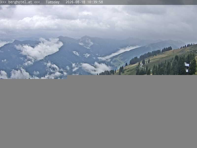 Archiv Foto Webcam Saalbach Hinterglemm - Berghotel Seidl-Alm