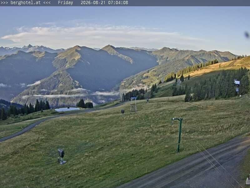 Archiv Foto Webcam Saalbach Hinterglemm - Berghotel Seidl-Alm
