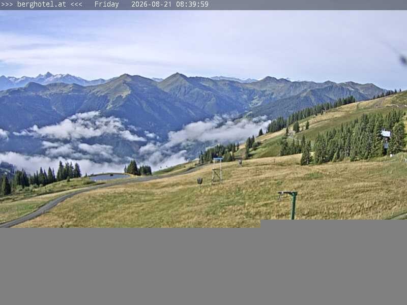 Archiv Foto Webcam Saalbach Hinterglemm - Berghotel Seidl-Alm