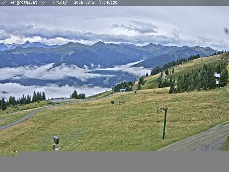 Archiv Foto Webcam Saalbach Hinterglemm - Berghotel Seidl-Alm