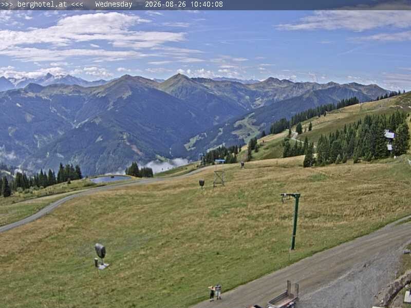 Archiv Foto Webcam Saalbach Hinterglemm - Berghotel Seidl-Alm