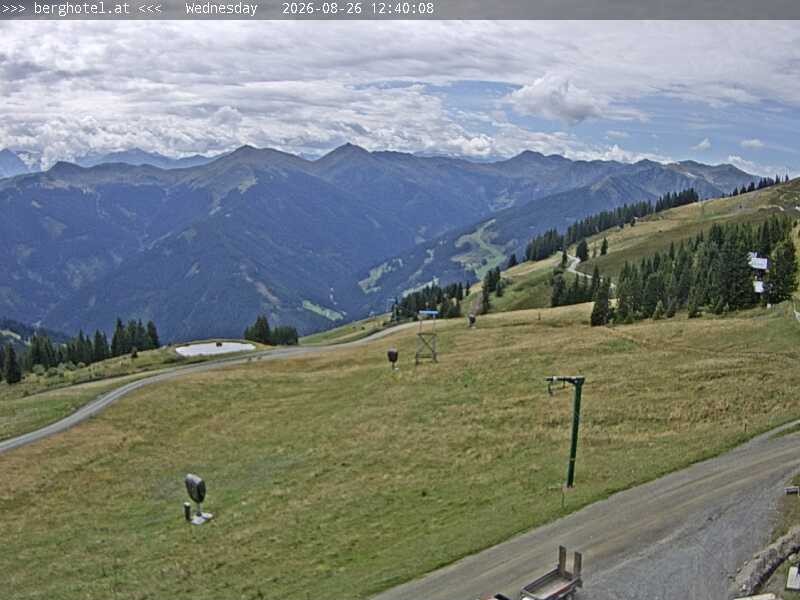Archiv Foto Webcam Saalbach Hinterglemm - Berghotel Seidl-Alm